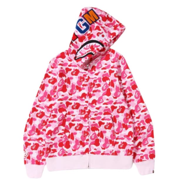 베이프 후드집업