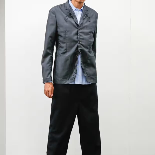 꼼데가르송 옴므 신치백 워크팬츠 S