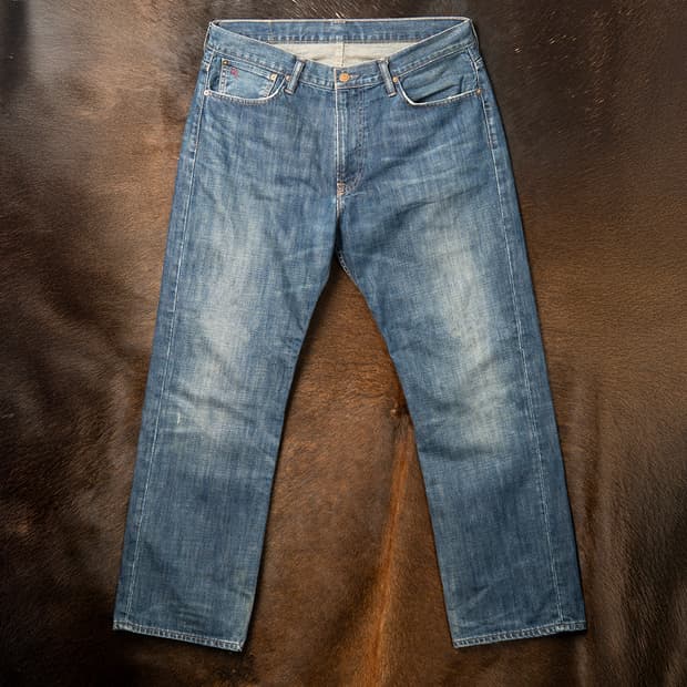[35] 폴로 랄프로렌 Vintage 67 데님팬츠 루즈 스트레이트 