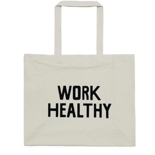 컬렉트피시스 work healthy 에코백 