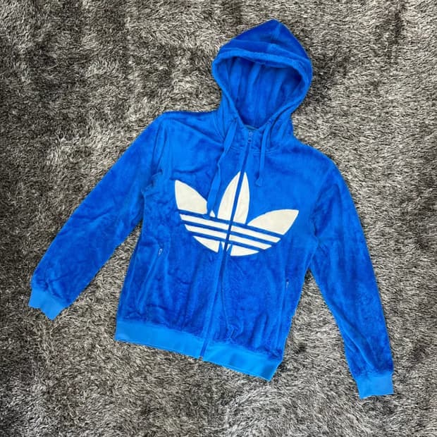 아디다스 남성 윈터 트레포일 후드집업 (100)