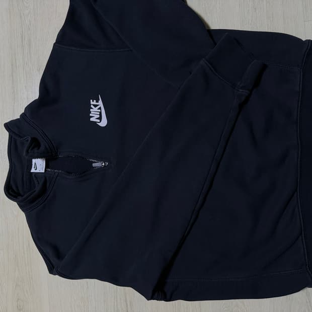 나이키 반집업 면 져지