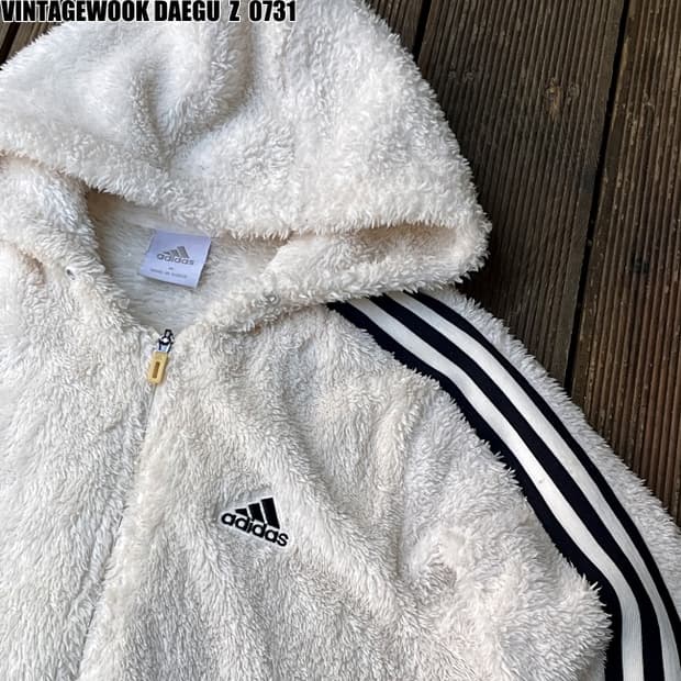아디다스 삼선 퍼 후드집업95