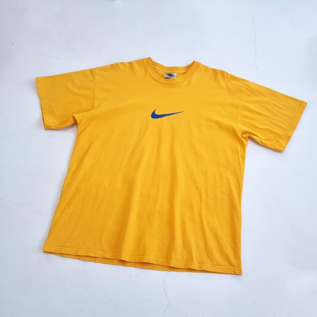 90S NIKE 빅스우시 반팔티 - L  