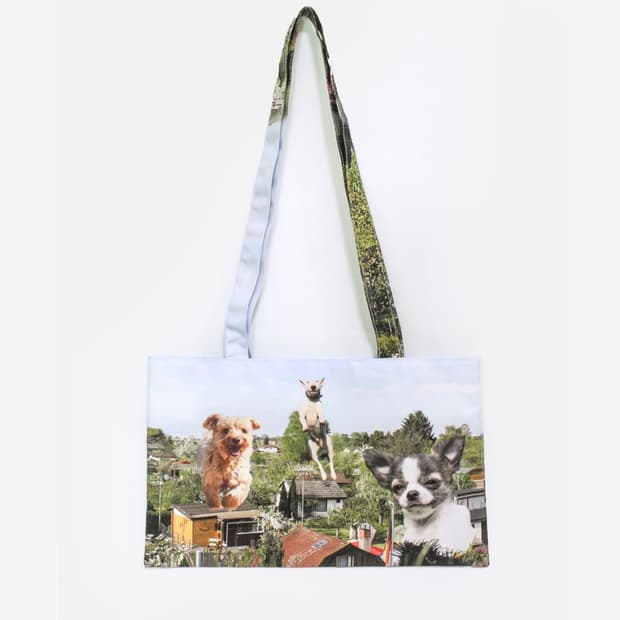 인앤양하모니 I LOVE DOGS 가방 에코백