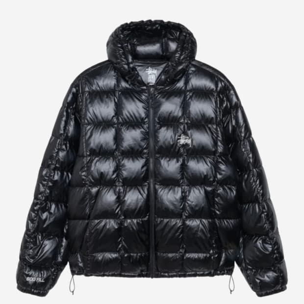 스투시 미드웨이트 후드퍼퍼패딩