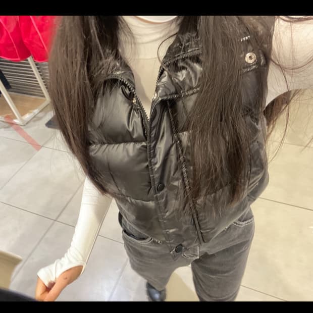 에잇세컨즈 패딩조끼 F