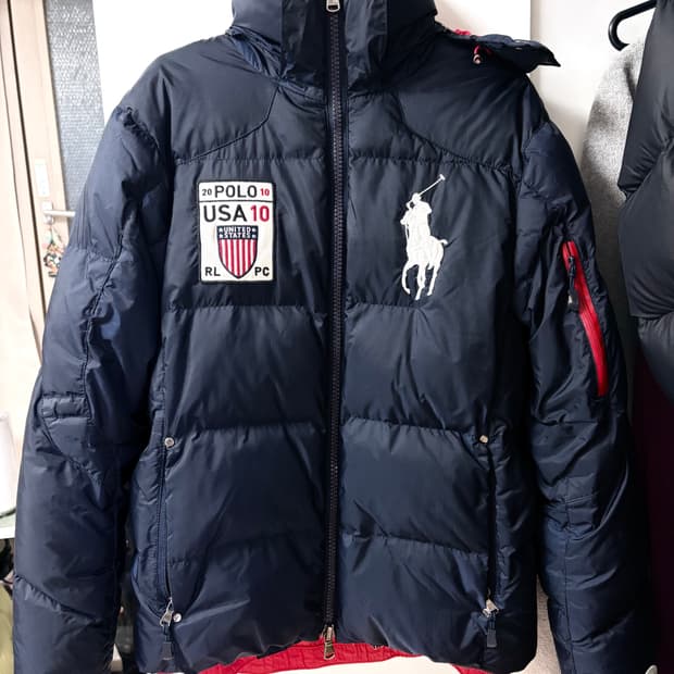 폴로 빅포니 다운 패딩