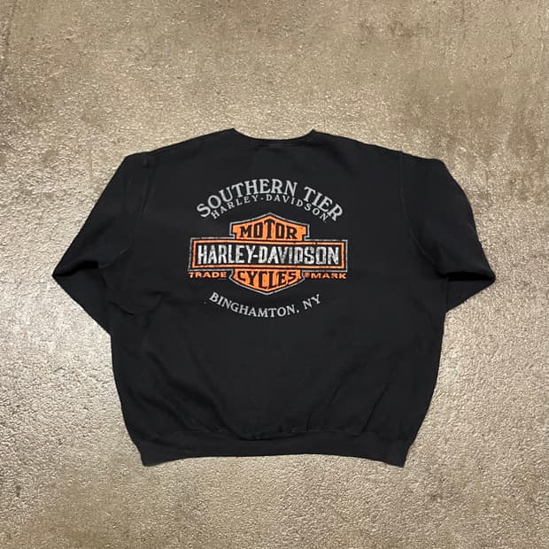 할리데이비슨 로고 스웻셔츠 (110-115)