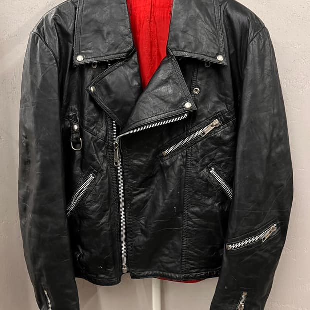 재팬 빈티지 가죽 자켓 56