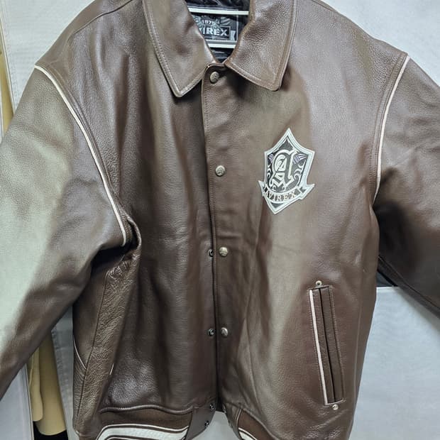 아비렉스 75주년 바시티 자켓