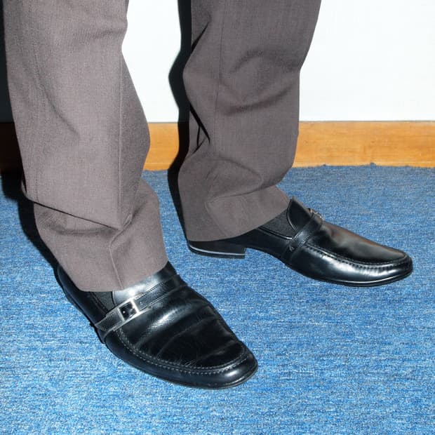 Calf Skin Strip Loafer