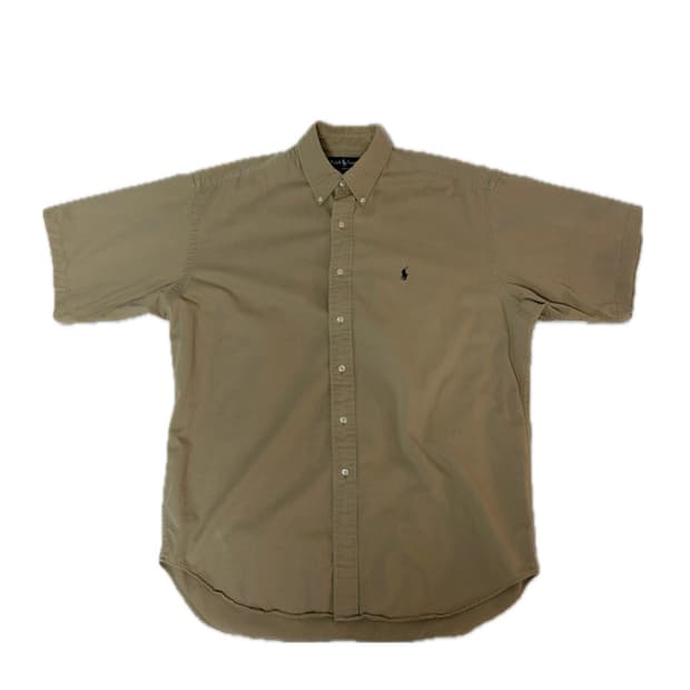 폴로 랄프로렌 남성 베이지 반팔 셔츠 size(L) 정품