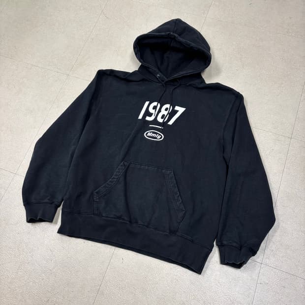 Mmlg 1987 빅로고 후드티