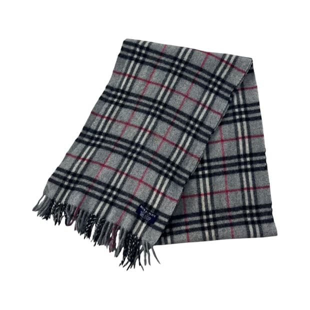 버버리 램스울 노바체크 머플러