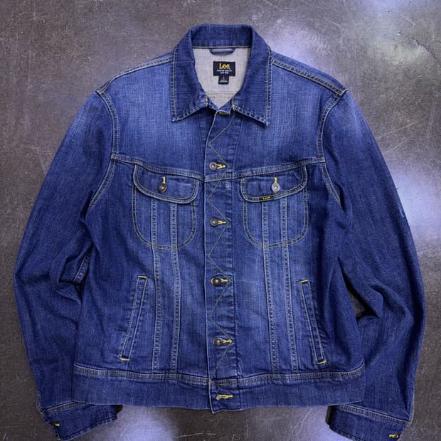 Lee 리 라이더스 트러커 데님자켓 청자켓 레귤러 L