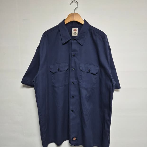 디키즈Dickies 투포켓 워크 반팔 셔츠 2XL - S371