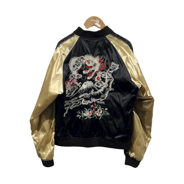 [JPN] 빈티지 오리엔탈 드래곤 스카쟌