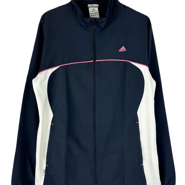 [L] ADIDAS 아디다스 CLIMA 로고 바람막이자켓