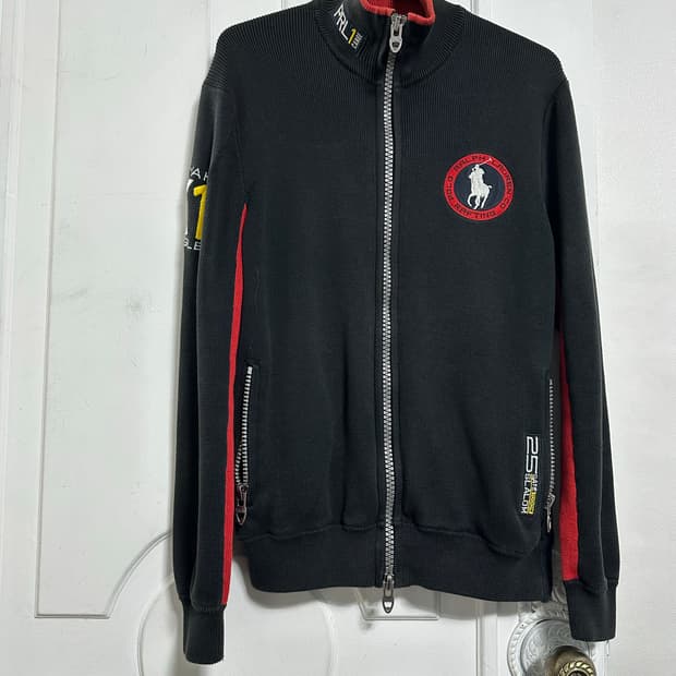폴로 랄프로렌 레이싱 니트집업