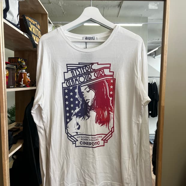 히스테릭글래머 긴팔 티셔츠 