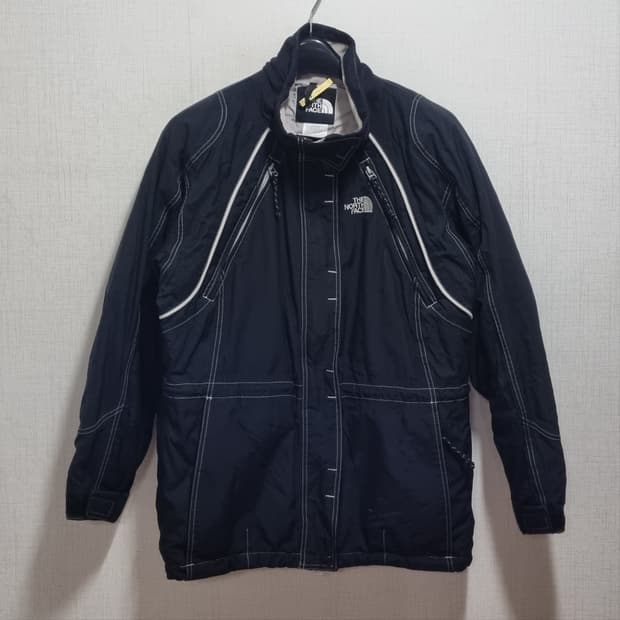 ( XL ) 노스페이스 아웃 스티치 블랙 바람막이 자켓