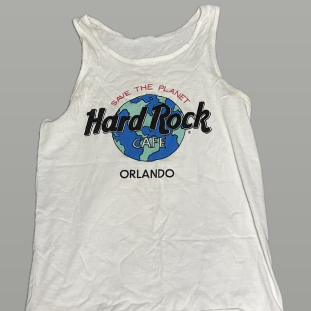 하드락카페 올란도 민소매 나시 티셔츠