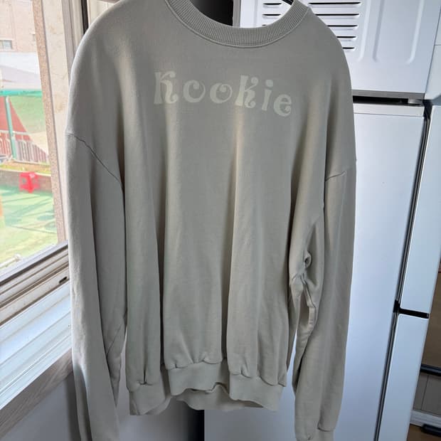 Kapital 쿠키 스웻셔츠 아이보리 