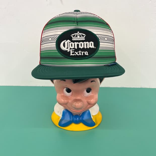 코로나 엑스트라 아즈텍 모자 트러커 corona aztec trucker