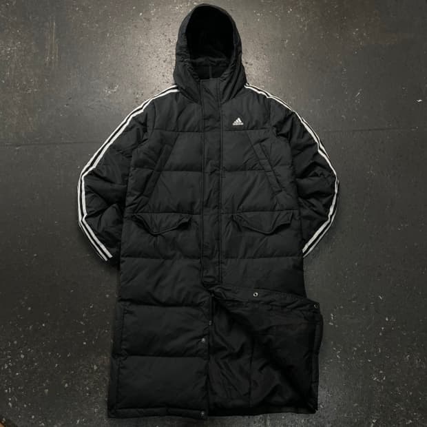 100 아디다스 롱패딩 