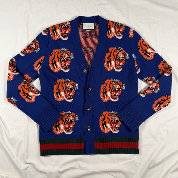 Gucci 구찌 타이거 가디건 