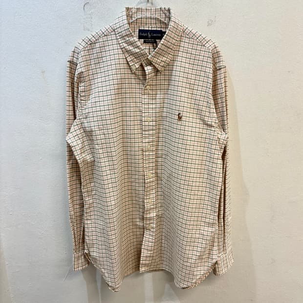 Polo check shirt XL