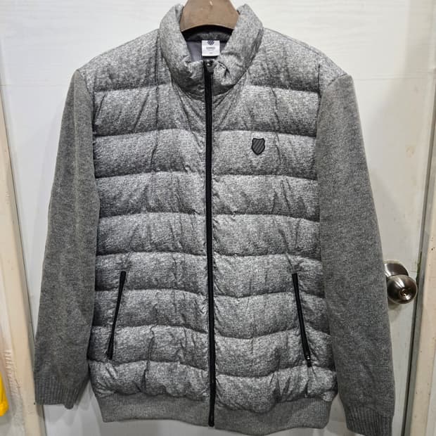 (105,XL,새상품) KSWISS 케이스위스 오리털 점퍼!