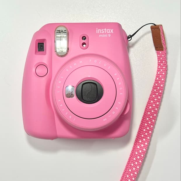 instax mini9 / 후지필름 인스탁스 미니9 핑크 [폴라로이드]