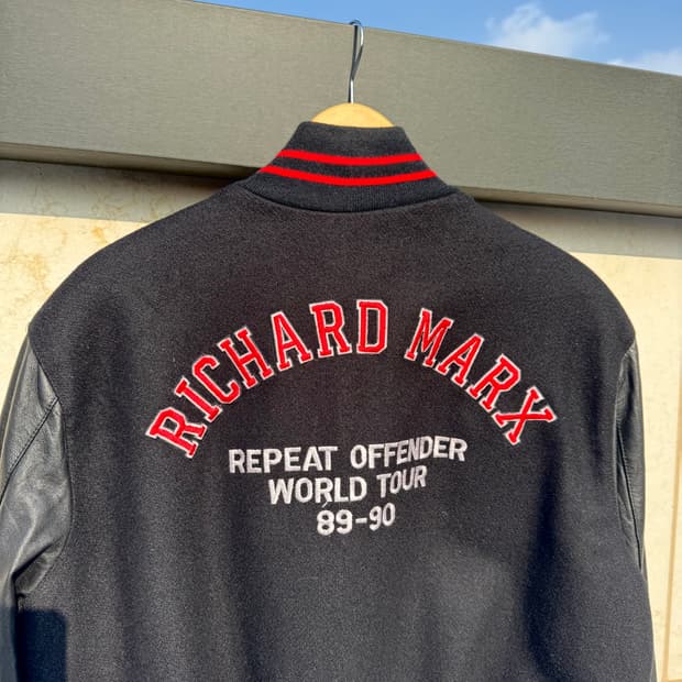 89년도 RICHARD MARX World Tour Varcity 