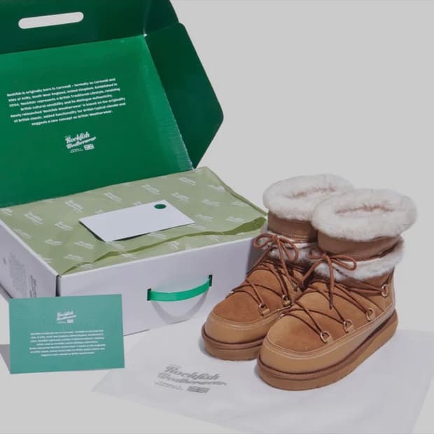 [새상품] 락피쉬언더웨어 클라우디 스노우 부츠