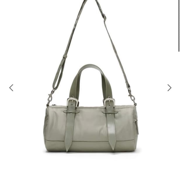 썬번프로젝트 패디드 심볼 백 세이지그린