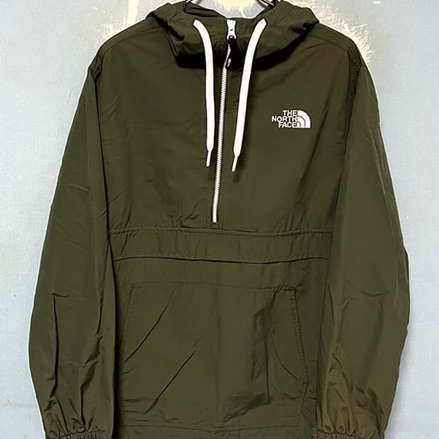 노스페이스 빅 웰 남자 아노락 바람막이 춘추 후드 반집업 M 95