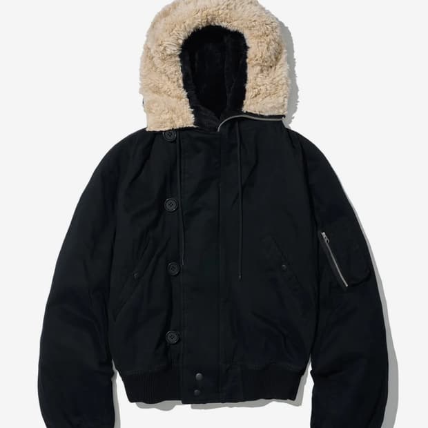 파르티멘토 3M 신슐레이트 N2B 숏 파카 블랙