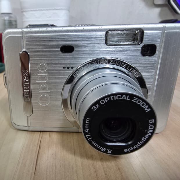 펜탁스 옵티오 S50 빈티지 디지털카메라