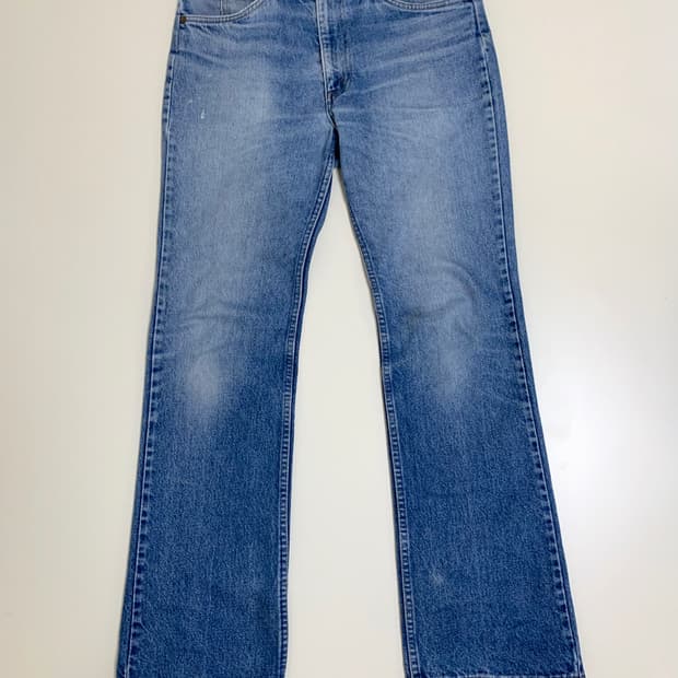 리바이스 517 80s 오렌지탭 부츠컷 플레어진