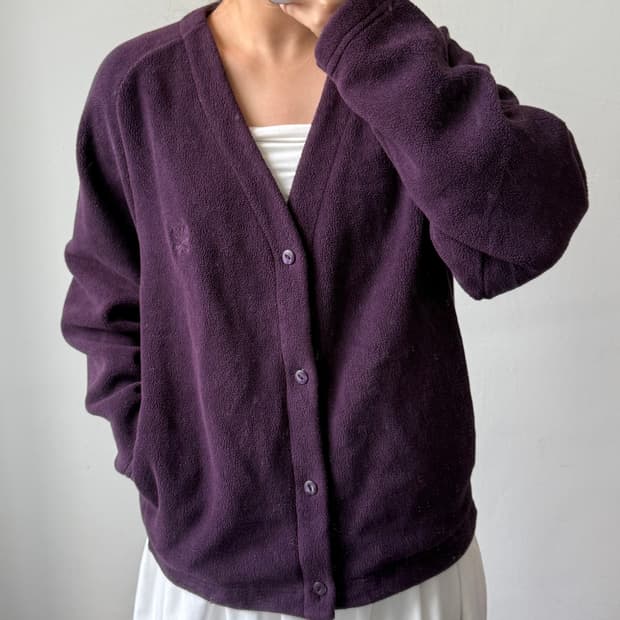 [L] 유니클로X니들스 후리스 가디건