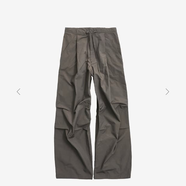 999휴머니티 NYLON EASY PANT (KHAKI)