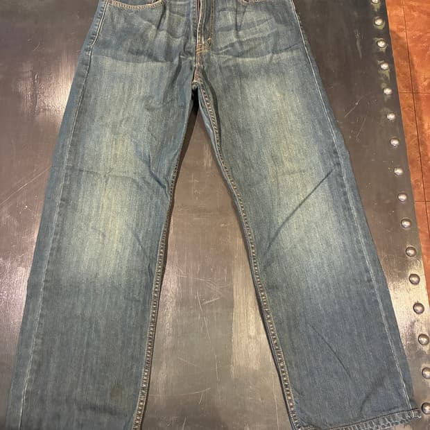 표기31 실33) 리바이스 569 워싱 데님