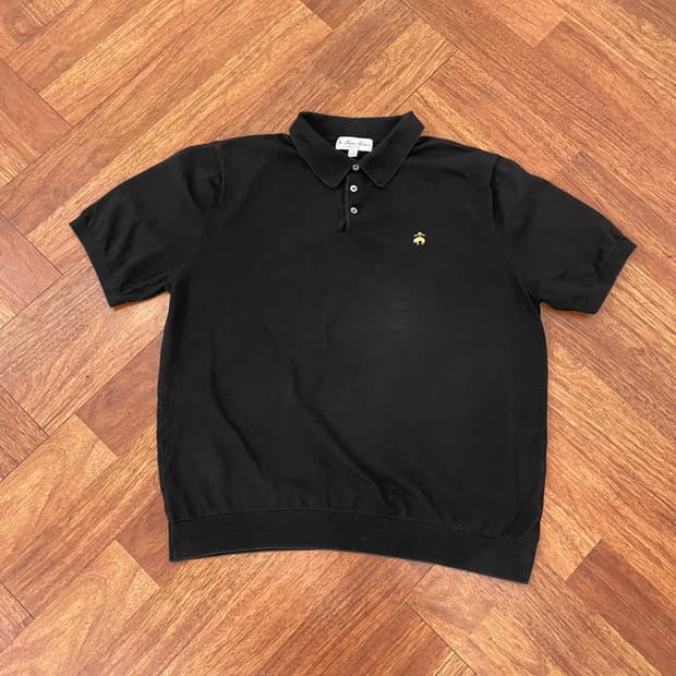 브룩스브라더스 반팔 카라 니트 