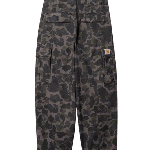 칼하트 WIP 콜 카고 팬츠 카모 덕 그레이 36 사이즈