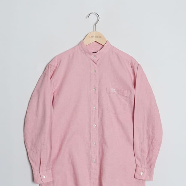 Old Burberrys BandCollar Check Shirts