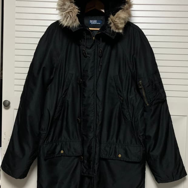 폴로 랄프로렌 N3B 자켓 패딩 상태굿 남성용