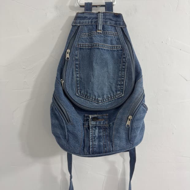 denim twoway bag