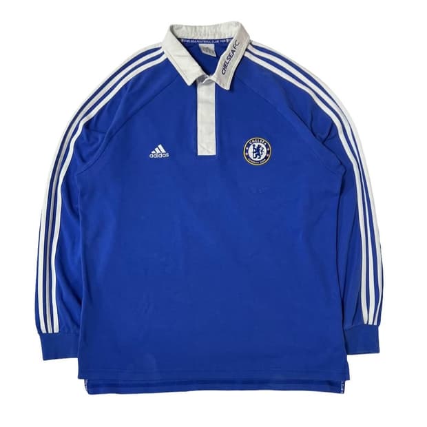 아디다스 X 첼시 클래식 럭비 롱슬리브